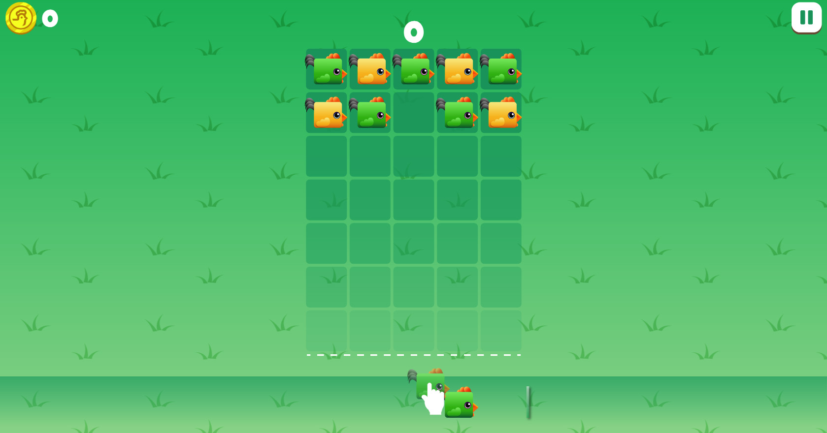 Three Chickens